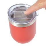 Double Wall Vacuum Tumbler  – Push seal lid with sliding splash proof cover