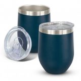 Powder Coated 300ml Double Wall Vacuum Tumbler  – Push seal lid with sliding splash proof cover